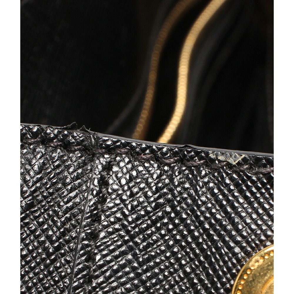 Prada Black Saffiano Leather Galleria Double Zip Tote - Picture 5 of 6